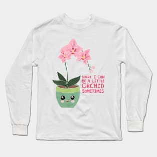 A Little Orchid Long Sleeve T-Shirt